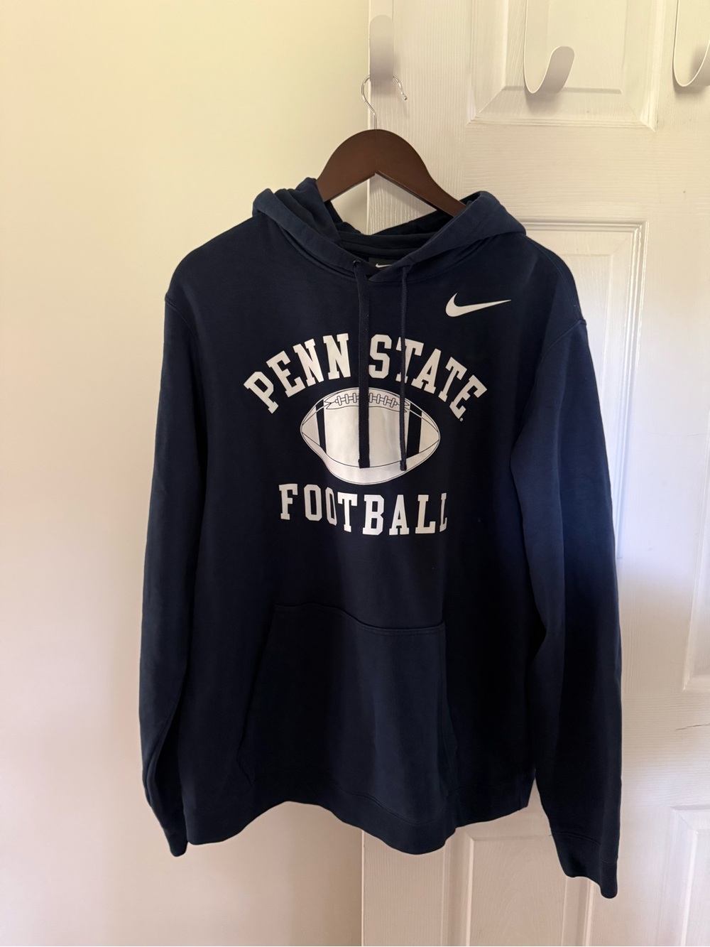 Nike Penn State Nittany Lions Men’s Blue Hoodie Sweatshirt Size XL